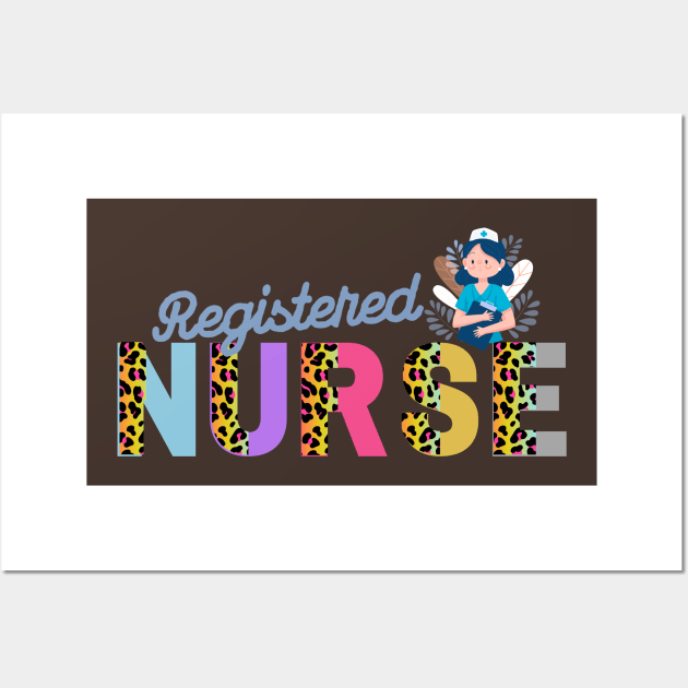 registered nurses Wall Art by iconking1234